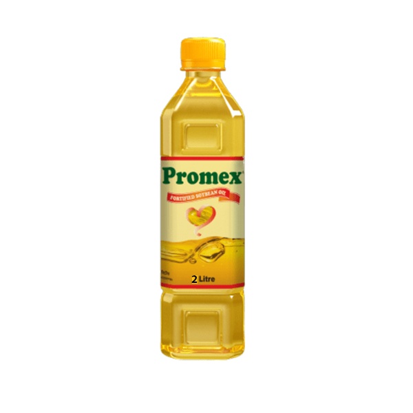 Rongdhanu Promax Fortified Soyabean Oil 2 Liter (Pack of 6)