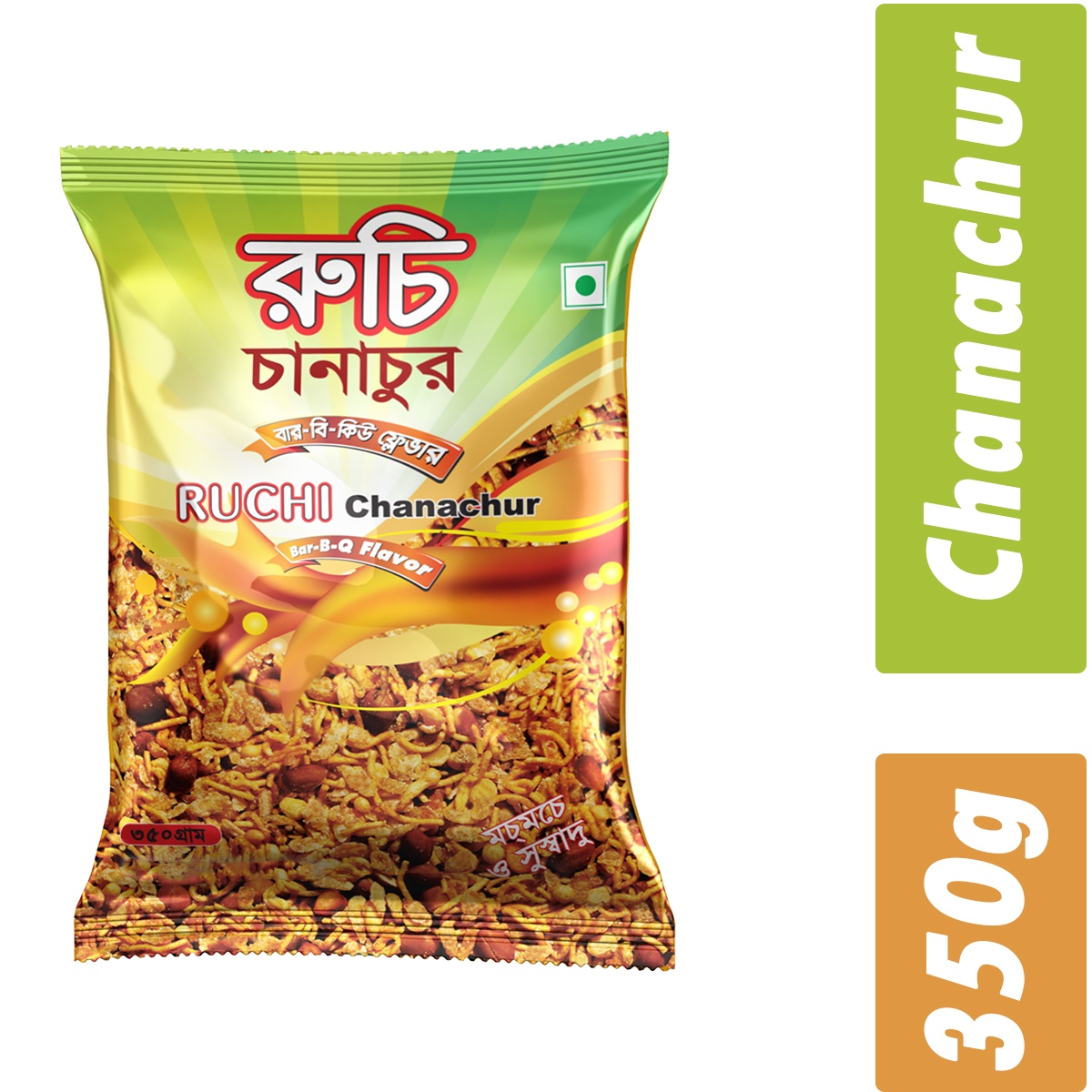 Ruchi Barbecue Chanachur- Per Carton 42 Pieces- 350g
