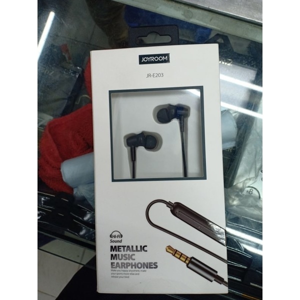 JOYROOM JR-E203 Metallic Music Earphones