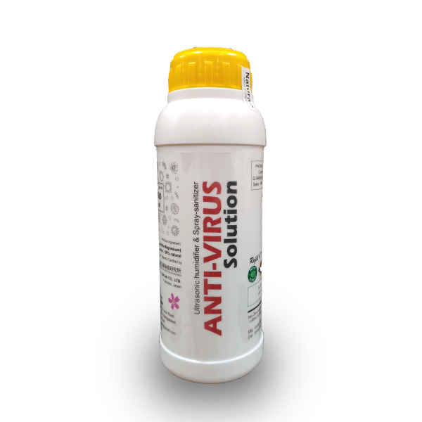 Hana A-Class- Anti-Virus Solution (Refill)- 500ml- CDM (Calcium Dolomite Magnesium) suspension in water: Nano-particlized CDM diluted with purified water- Covid-19