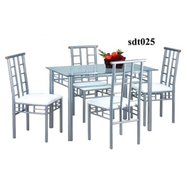 Modern High-Quality Steel Dining Table Model (025)