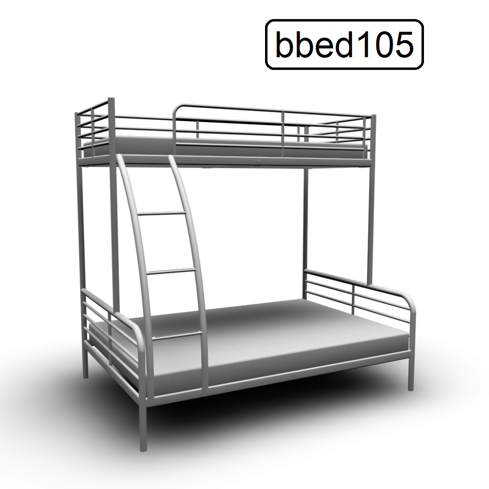 Modern Home Space Saving Steel Bunk Bed Bed Model (105)