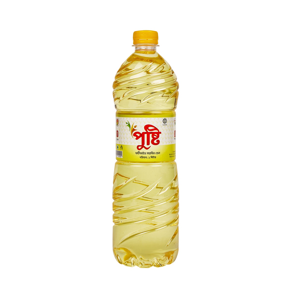 Pusti Fortified Soyabean Oil - 1Ltr - (Per Carton 16 Piece)