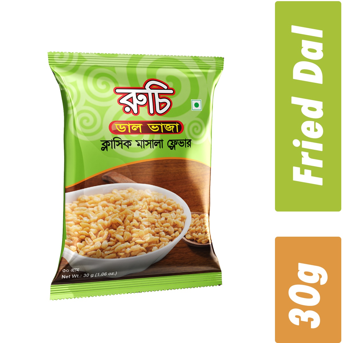 Ruchi Fried Dal- Per Carton 360 Pieces- 30g