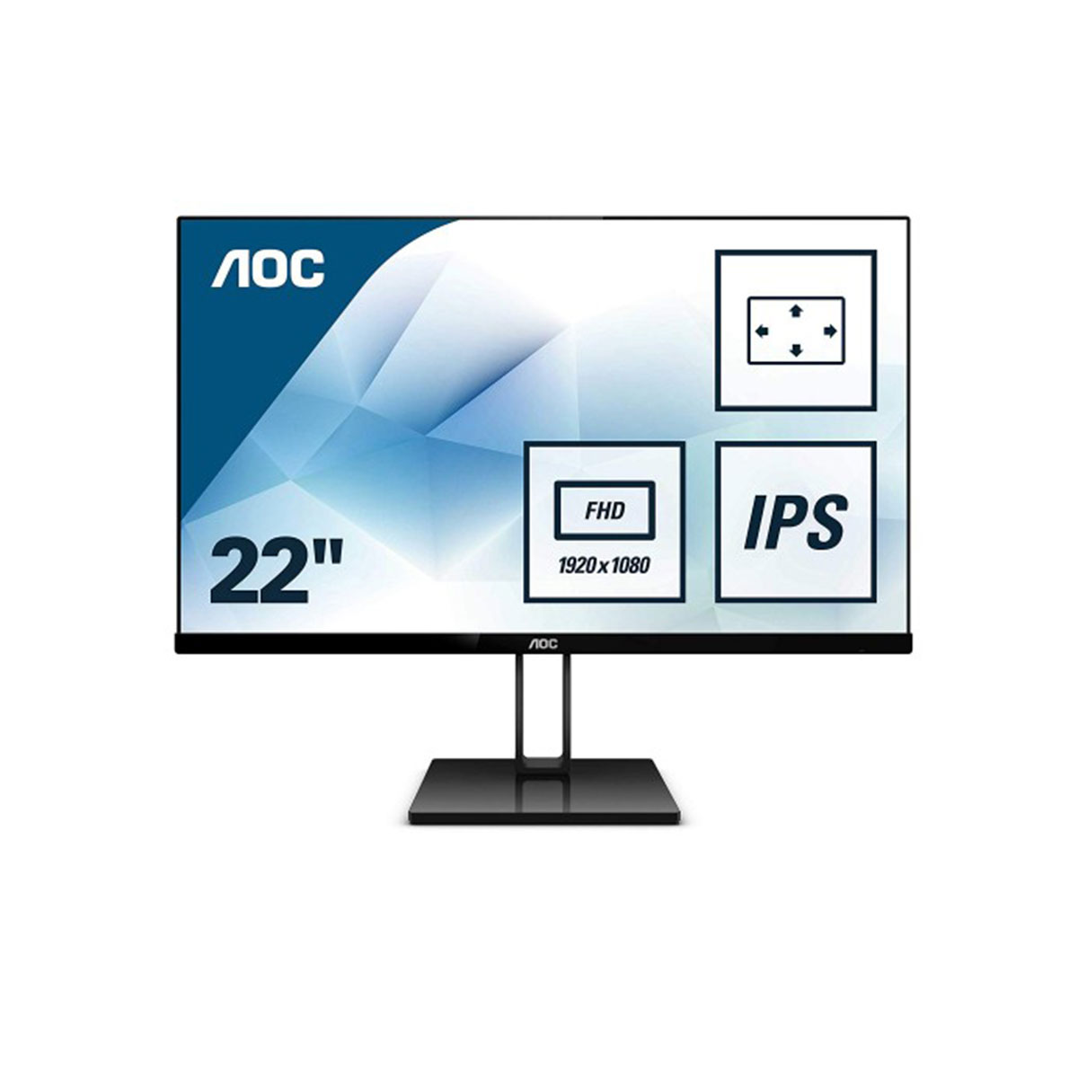 AOC 22V2Q 21.5 inch Full HD LED Monitor