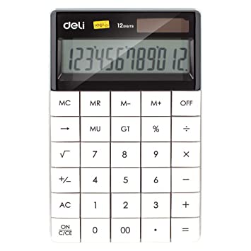 Calculator Plastic-12 digits - EW1589