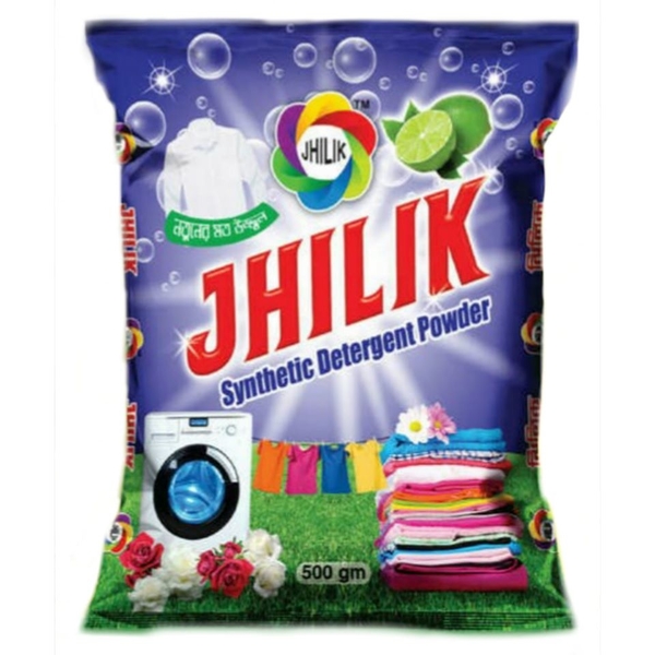 Jhilik Synthetic Detergent Powder (500 gm) best quality washing powder