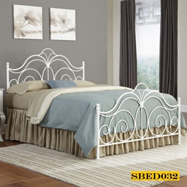 High-Quality Classic Design Steel Bed Model (032)