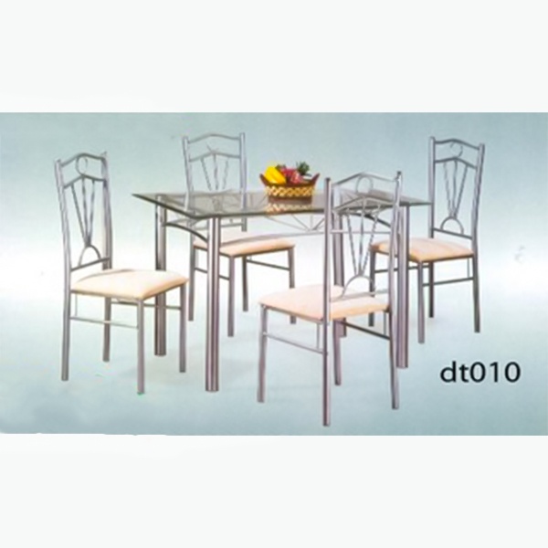 Modern High-Quality Steel Dining Table Model (010)
