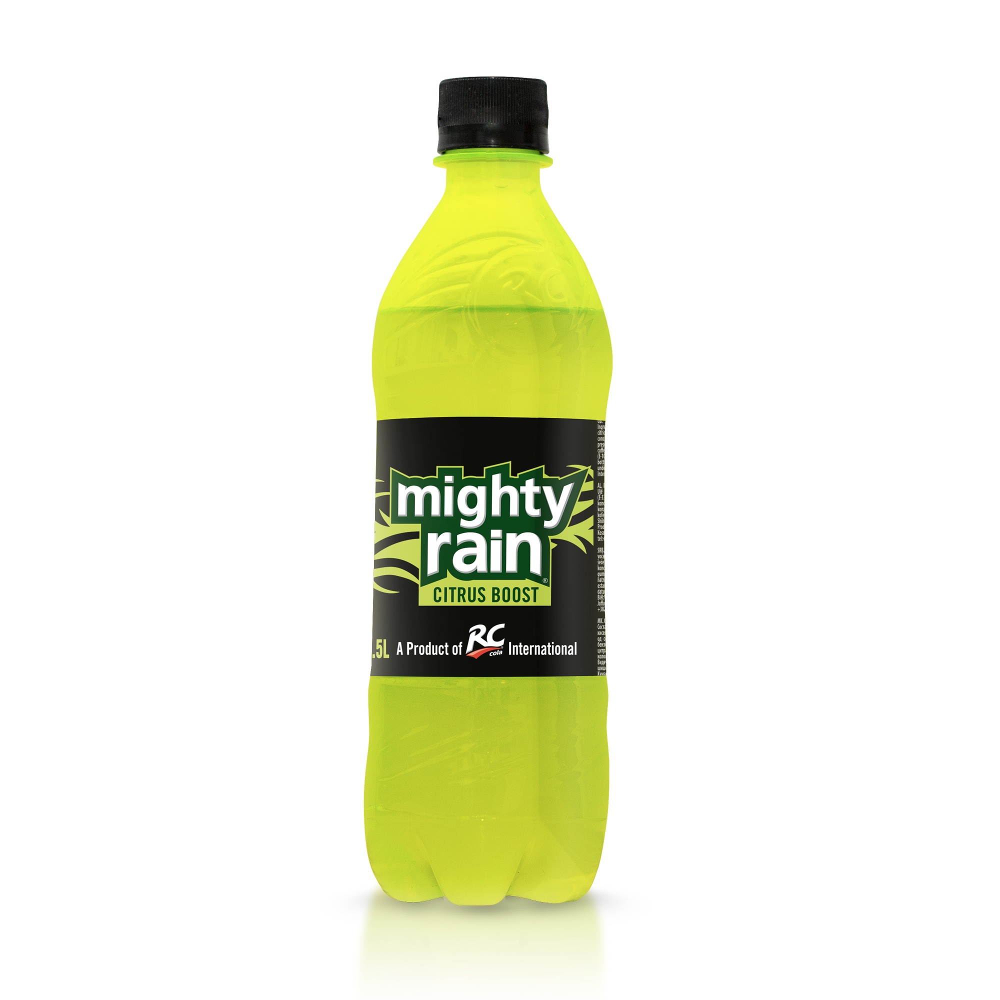 Mighty Rain- Caffeine Citrus Boost- Powerful Soft Drink- Thrills Your Taste Buds- 250ml