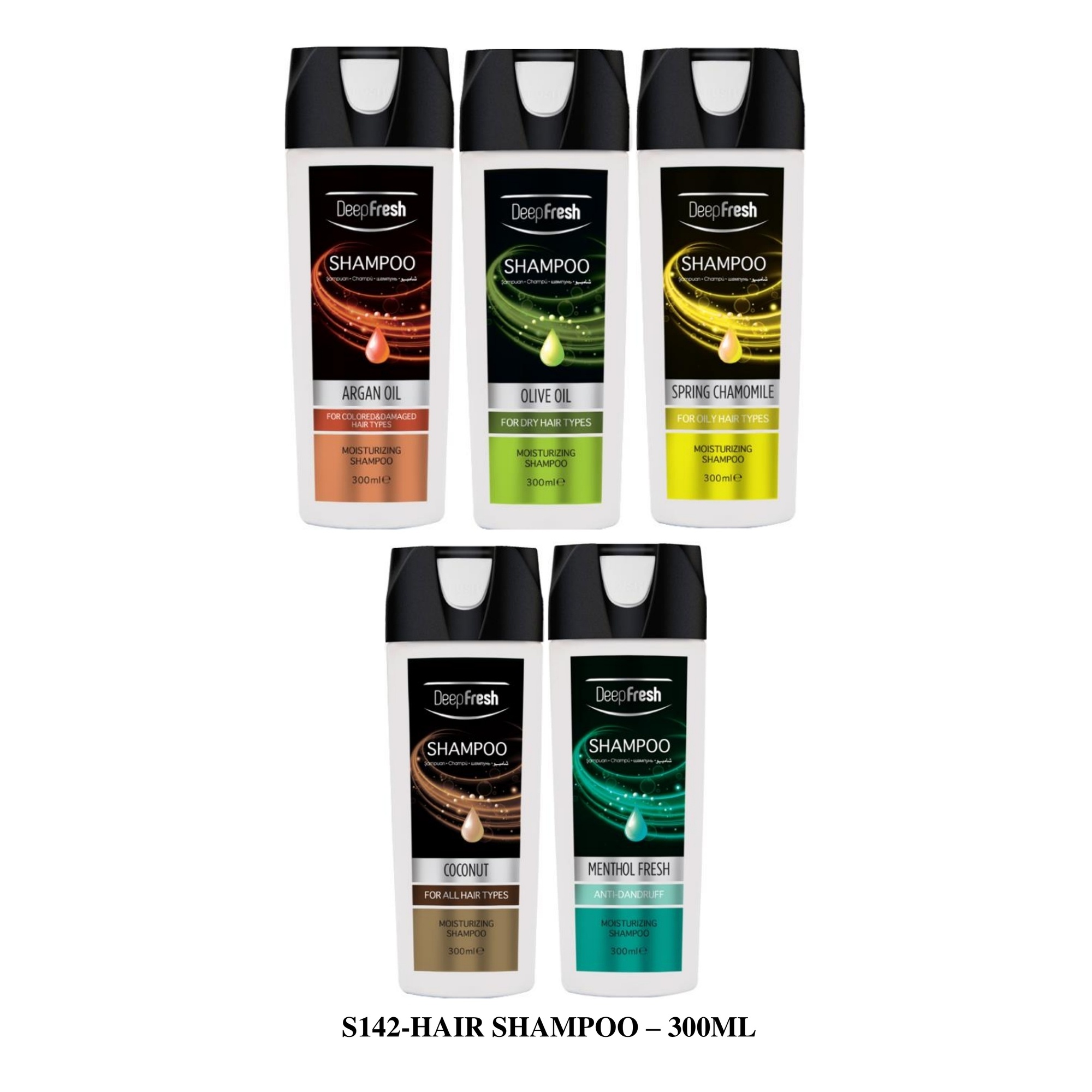 ORIGINAL DEEP FRESH HAIR SHAMPOO(300ML) IMPORTED FROM TURKEY