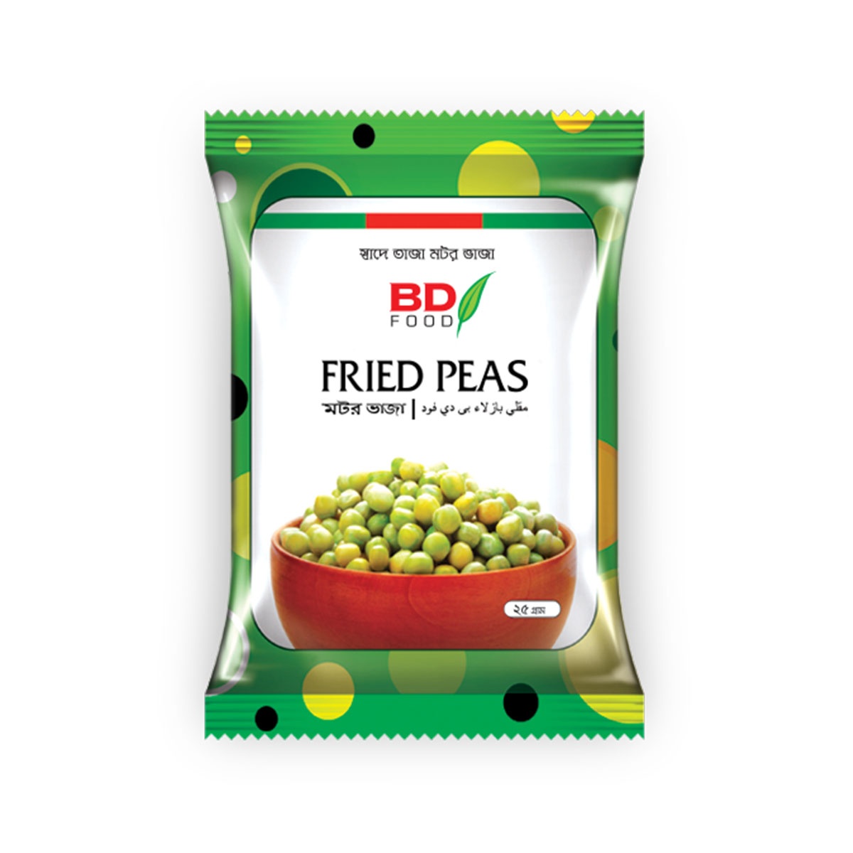 BD Fried Peas - 20gm (Per Carton 360 Piece)