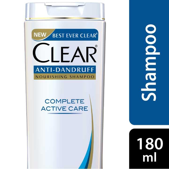 Clear Shampoo- Complete Active Care- Anti Dandruff- Boost Your Scalp’s Natural Self-Defense- Healthy Beautiful Hair- Per Carton 24 packs- 180ml