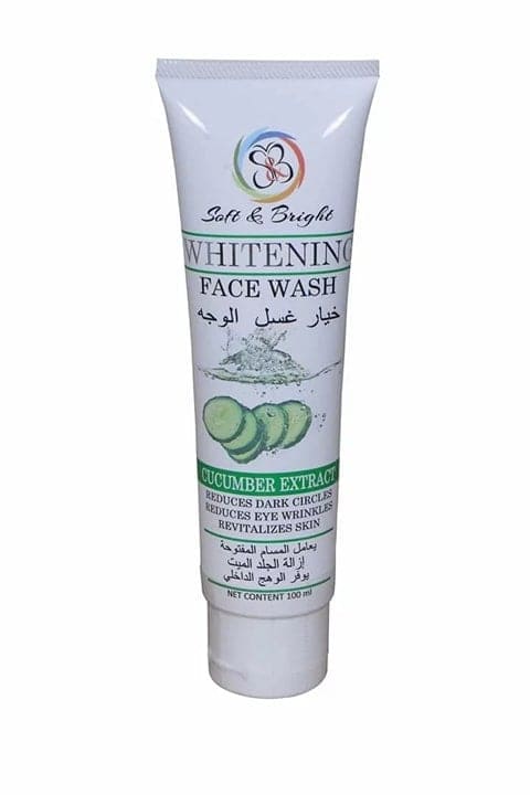 Whitening Face Wash With Cucumber Extract