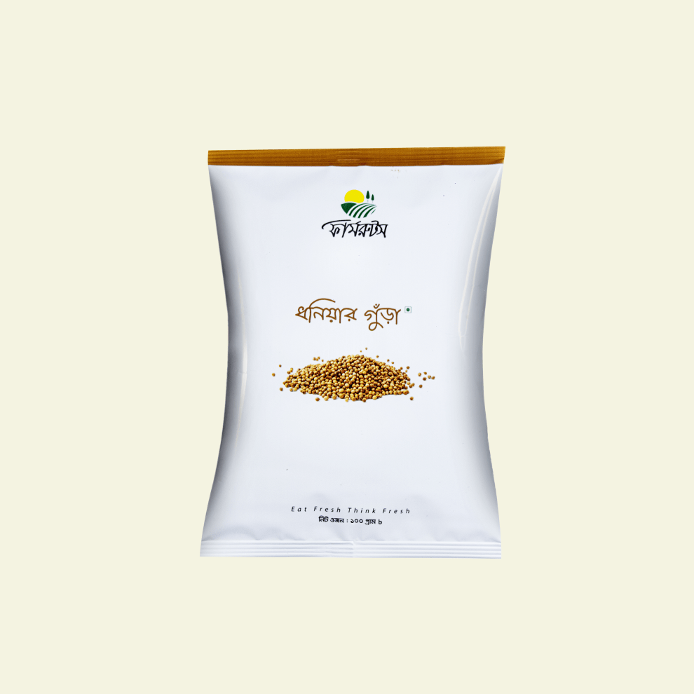 Farmroots 100 gm Coriander Powder (ধনিয়া গুরা) – Per Packet