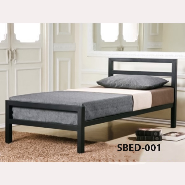Modern Classic Design Single Steel Bed Model (001)