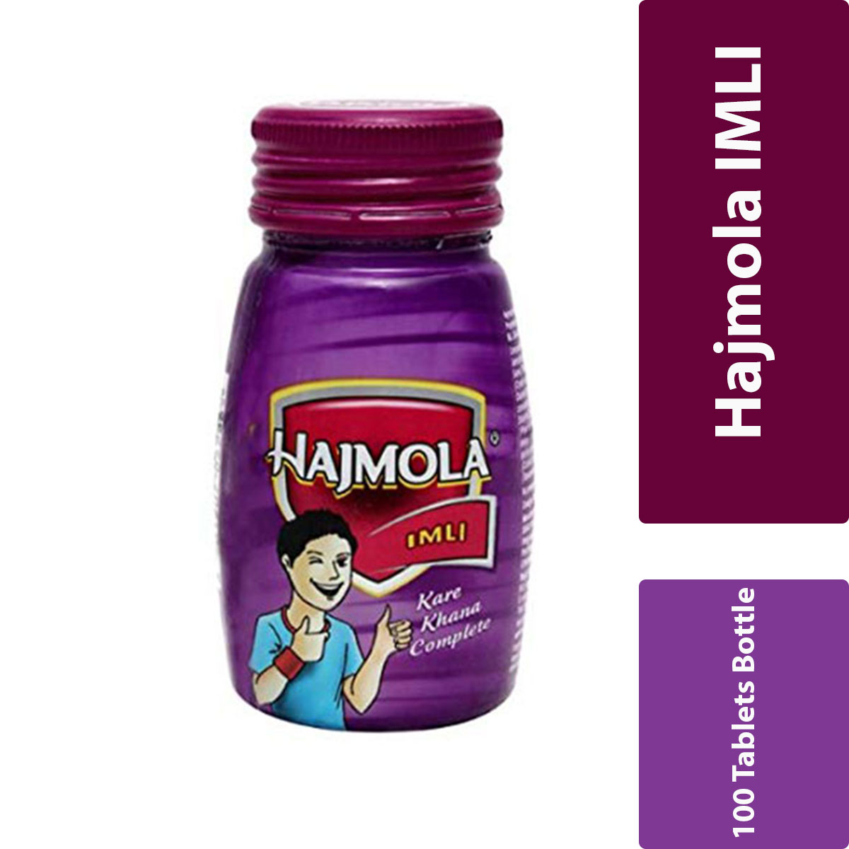 Dabur- Hajmola Imli Tablet- Per Case 72 Bottles- 100 Tablets Bottles