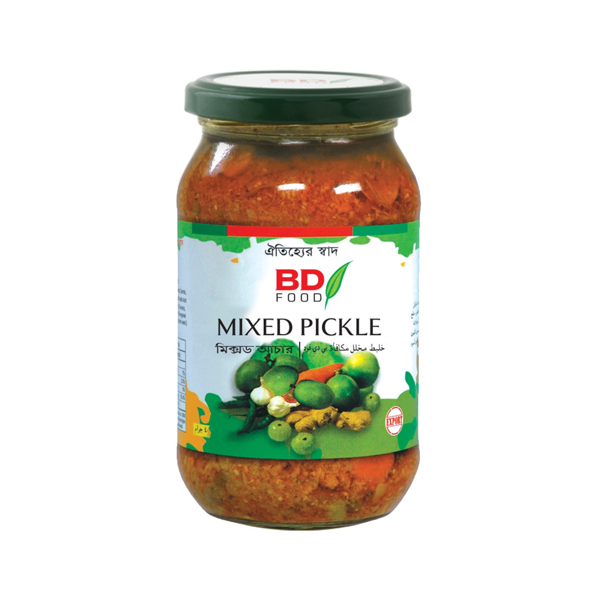 BD Mixed Pickle - 400gm (Per Carton 24 Piece)