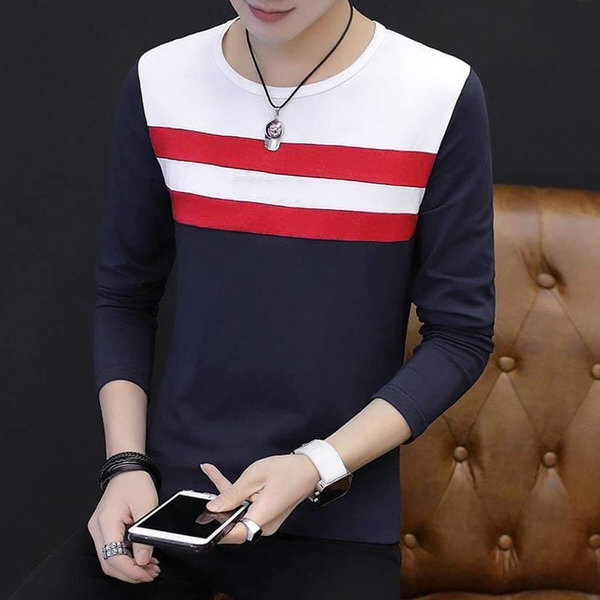 100% Cotton Men’s Full Sleeve T-Shirt (Code – 4008)