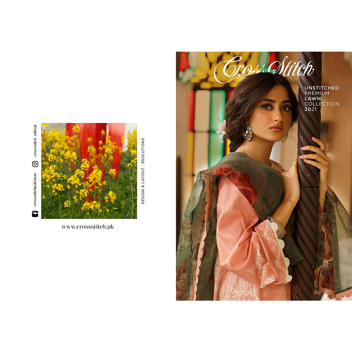 Embroidered Unstitched Lawn Dress Collection by MAHIRI VOL - 2021 (Per Set - 25 Suits)