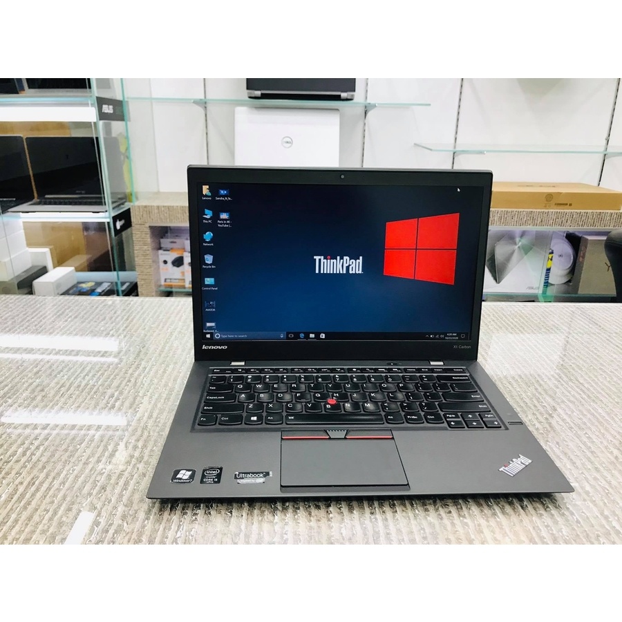 Lenovo X1 Carbon 8GB Ram & 256GB SSD, 14 inch Full HD Matte Nano bazel Display Laptop