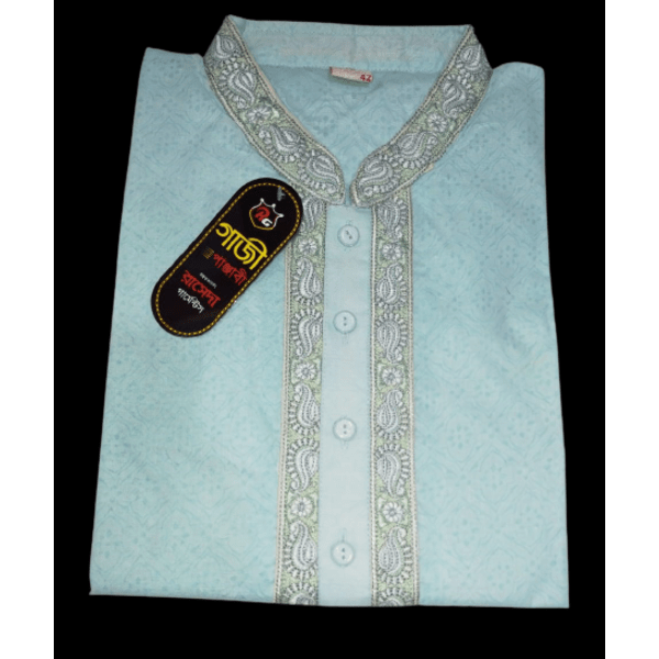 Stylist Semi long Panjabi For Men's 06