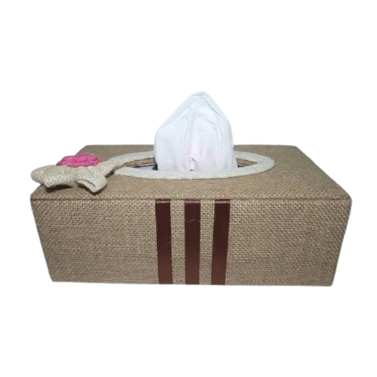 Latest Stylish Export Oriented Jute Tissue Box