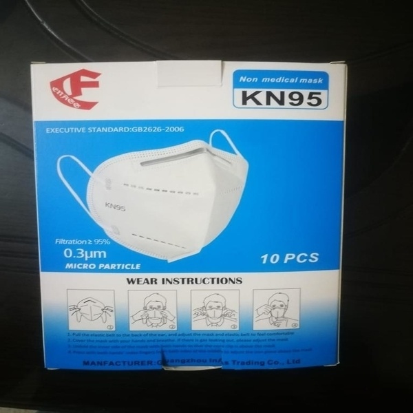 5 layer kn95 disposable face mask