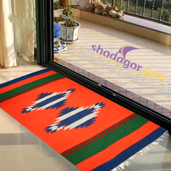 SHATRANJI MOKMOL PAPOSH (18″ x 24″) inch