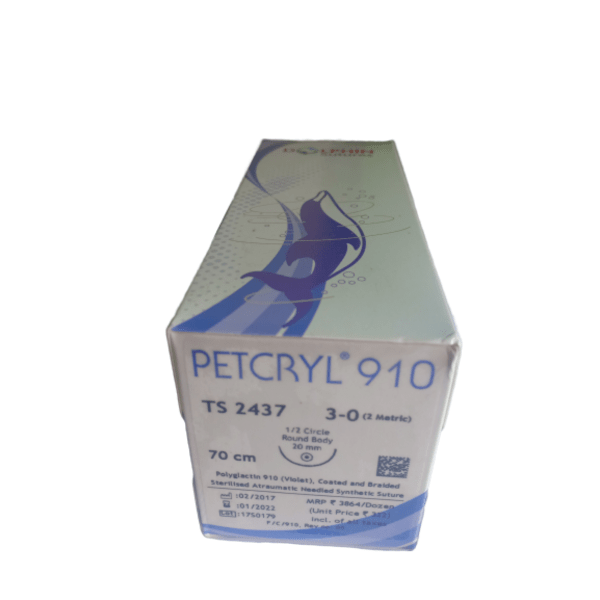 100% Original PETCRYL-910 Absorbable Syrgical Synthetic Suture U.S.P(TS-2437)