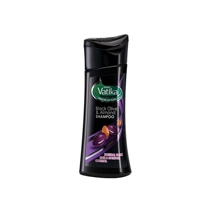 Dabur- Vatika Black Olive & Almond Shampoo- Per Case 48 Pieces-100ml