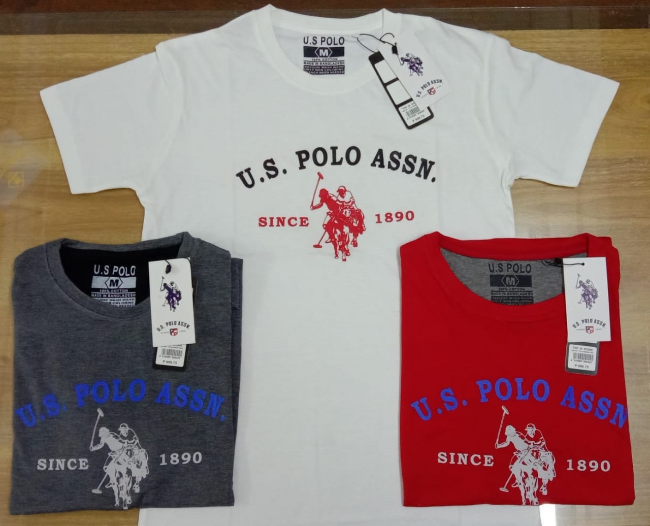 Original U.S. POLO ASSN. (Since-1890) Export quality POLO T-Shirt for Gents