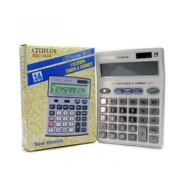 CITIPLUS SDC-3614 14 Digit Big Sizes Large Screen Calculator