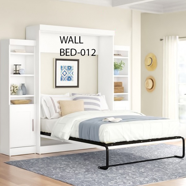 Modern Hidden Wall Bed With Cabinet (012)