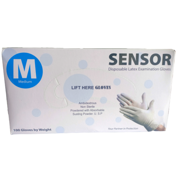 100% Original SENSOR DISPOSAL Examination Hand Gloves Non Sterile