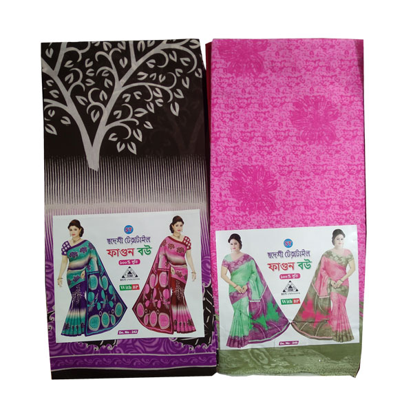 স্বদেশী টেক্সটাইল ফাগুন বউ শাড়ি