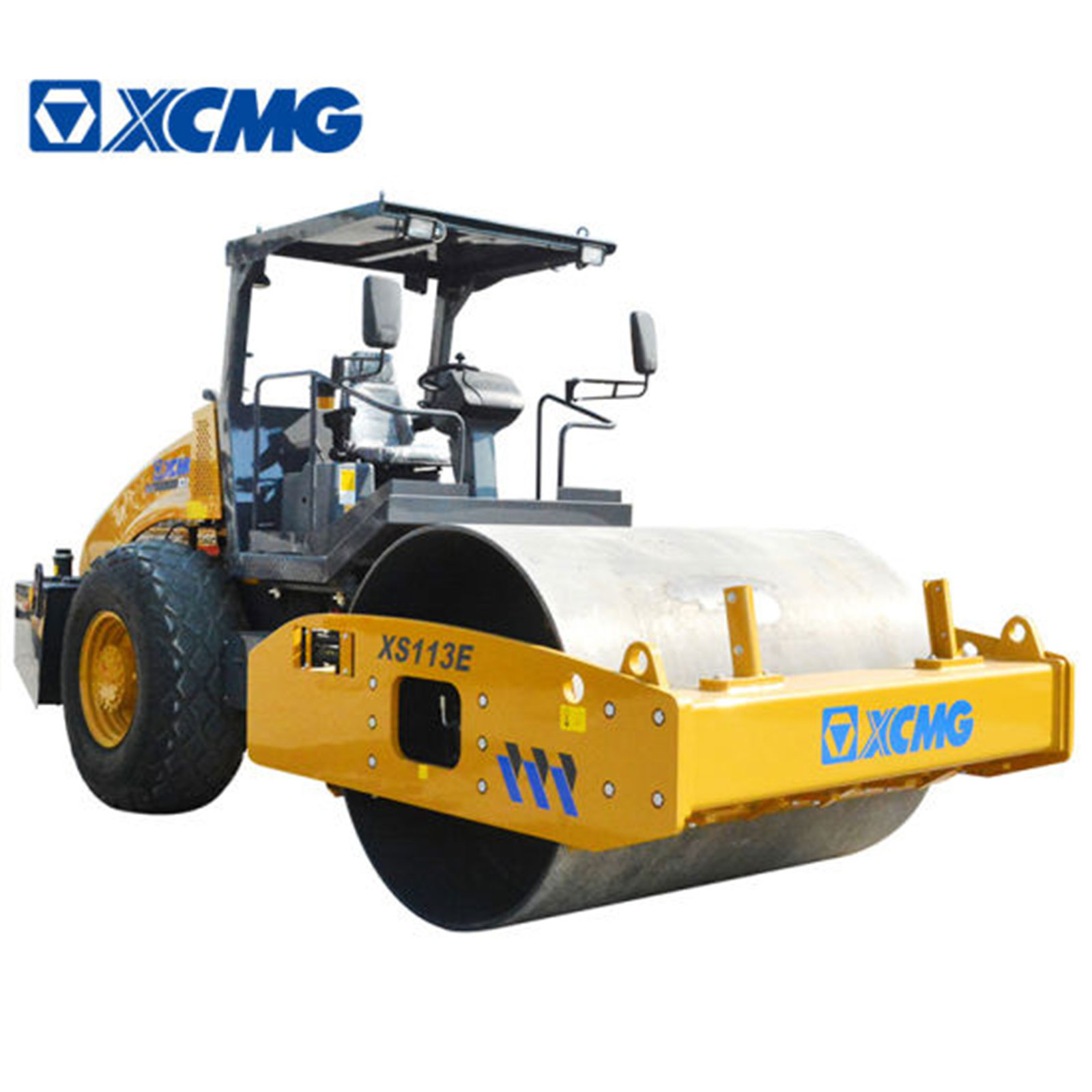 XCMG 10 Ton Road Compactor Xs113e China Full Hydraulic Dual-Drive Single Drum Vibratory Road Rollers Compactor
