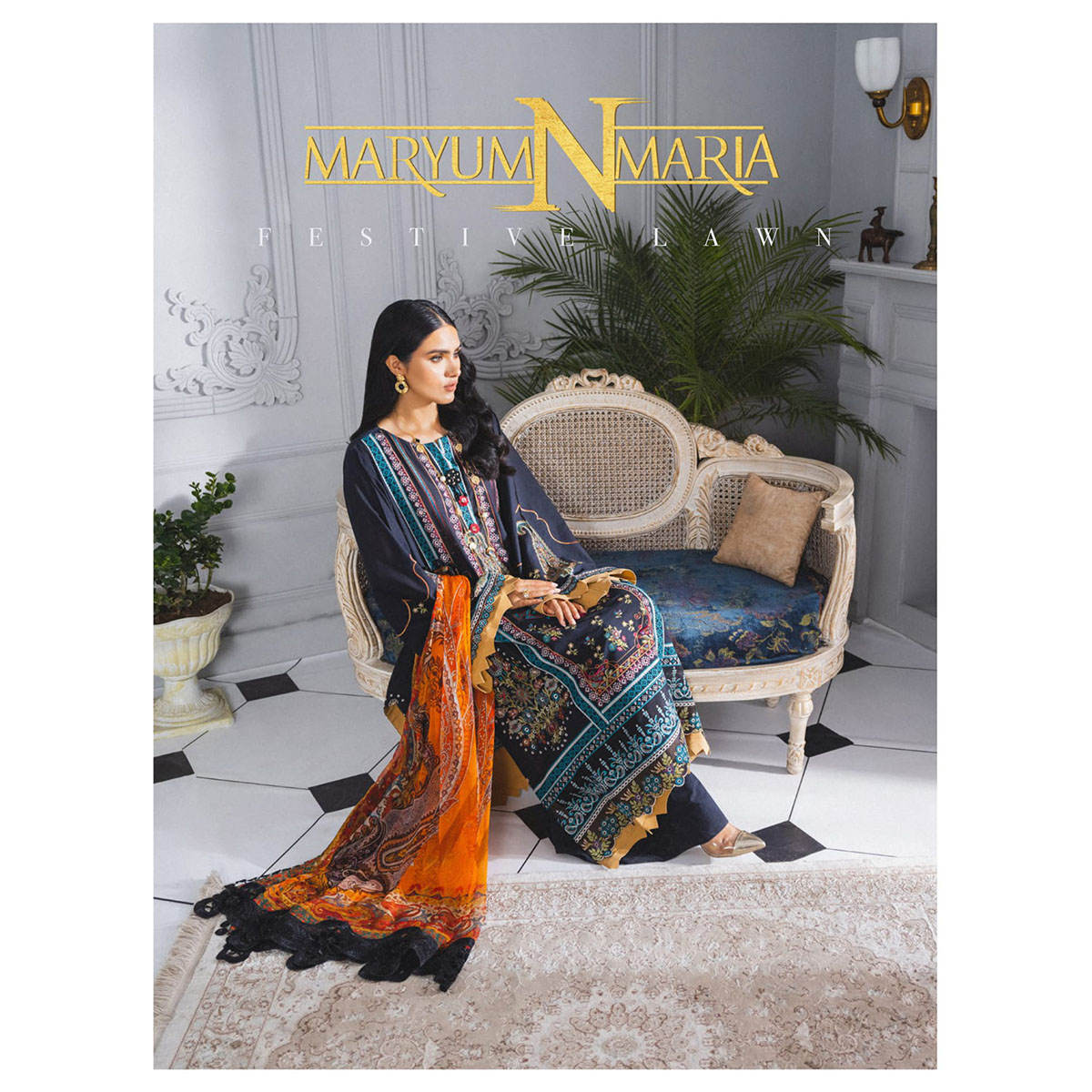 MARYUM & MARIA Festive Lawn Collection (Per Set - 10 suits)