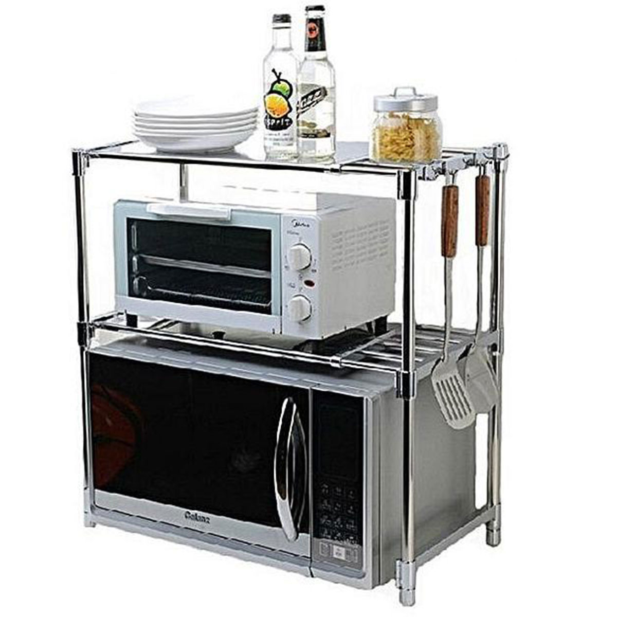 Microwave Oven Storage Racks