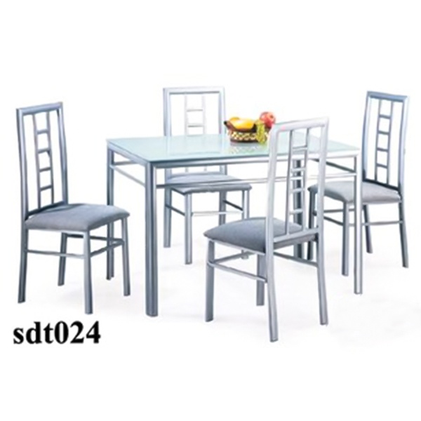 Modern High-Quality Steel Dining Table Model (024)