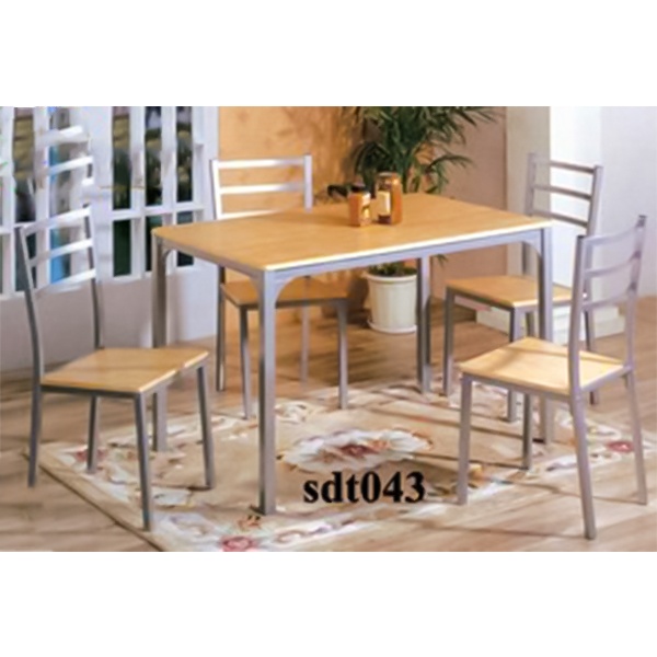 Modern High-Quality Steel Dining Table Model (043)