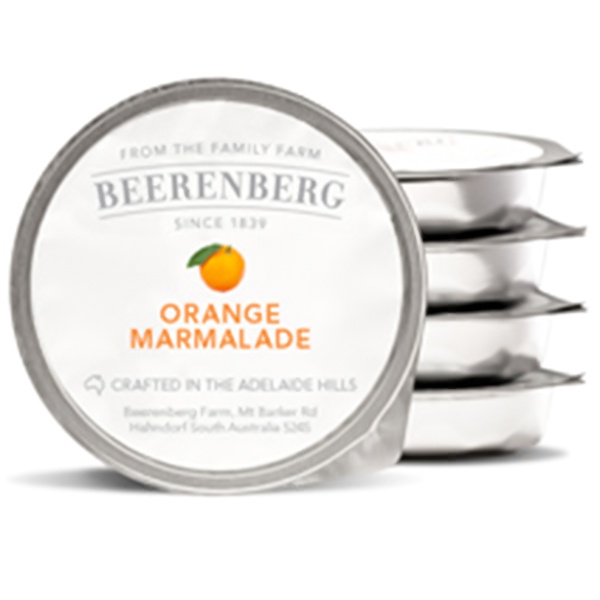 BEERENBERG ORANGE MARMALADE 15G STERLING RANGE IMPORTED FROM AUSTRALIA