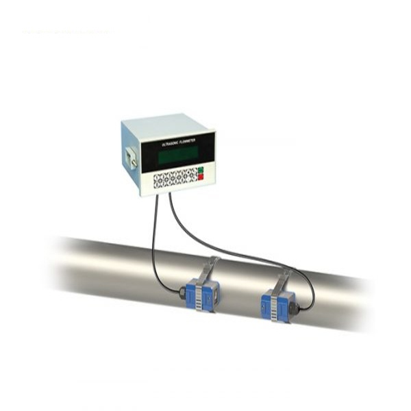 Panel Mounted External Clip Type Ultrasonic Flowmeter