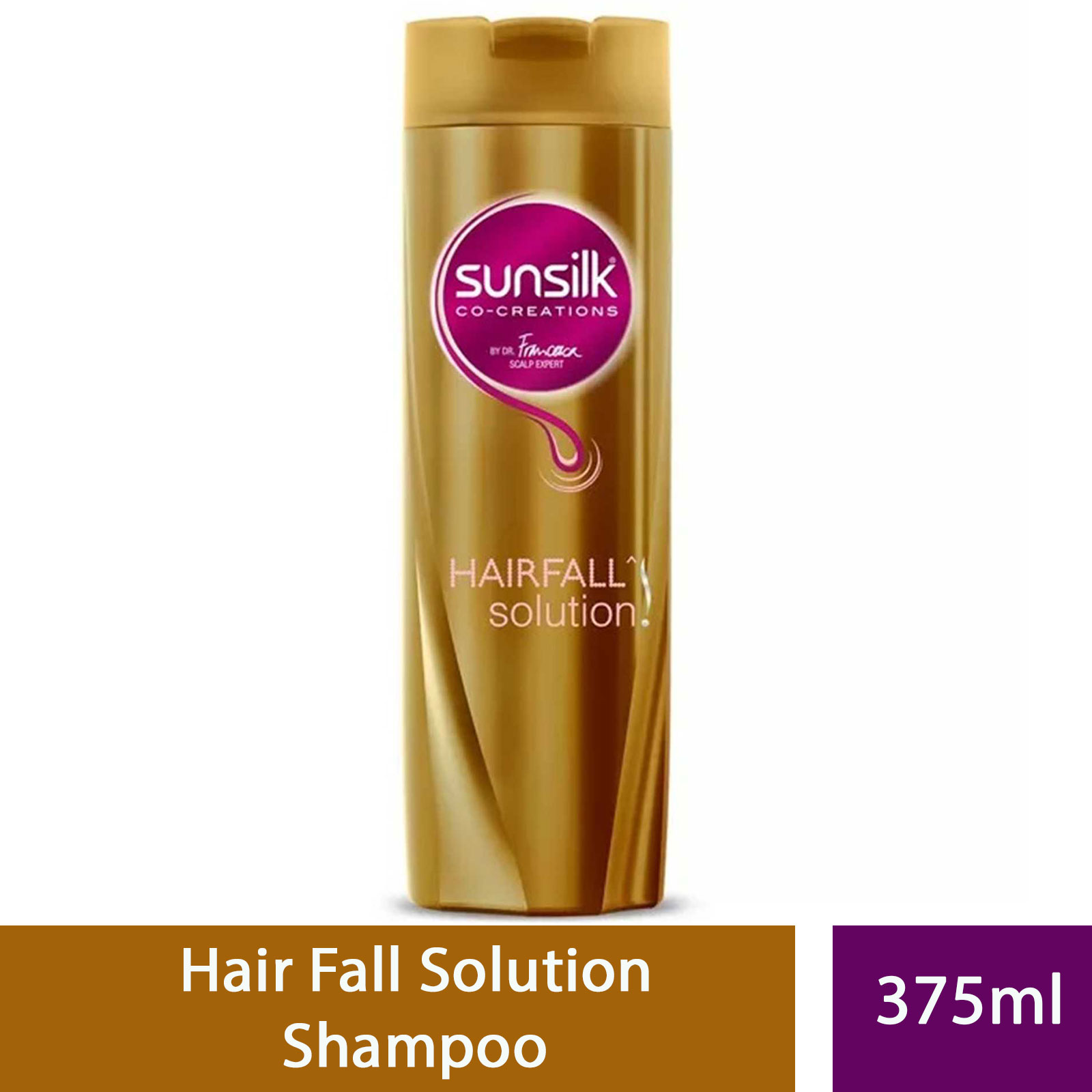 Sunsilk Shampoo Hair Fall Solution- 375ml, Per Carton size 24 Piece